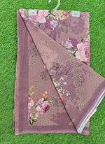 Load image into Gallery viewer, Lovely Digital Print Georgette Saree