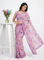 Load image into Gallery viewer, Lovely Digital Print Georgette Saree