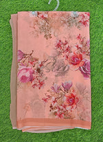 Load image into Gallery viewer, Lovely Digital Print Georgette Saree