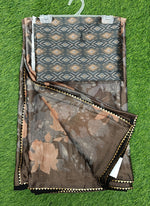 Load image into Gallery viewer, Beautiful Printed Brasso Saree