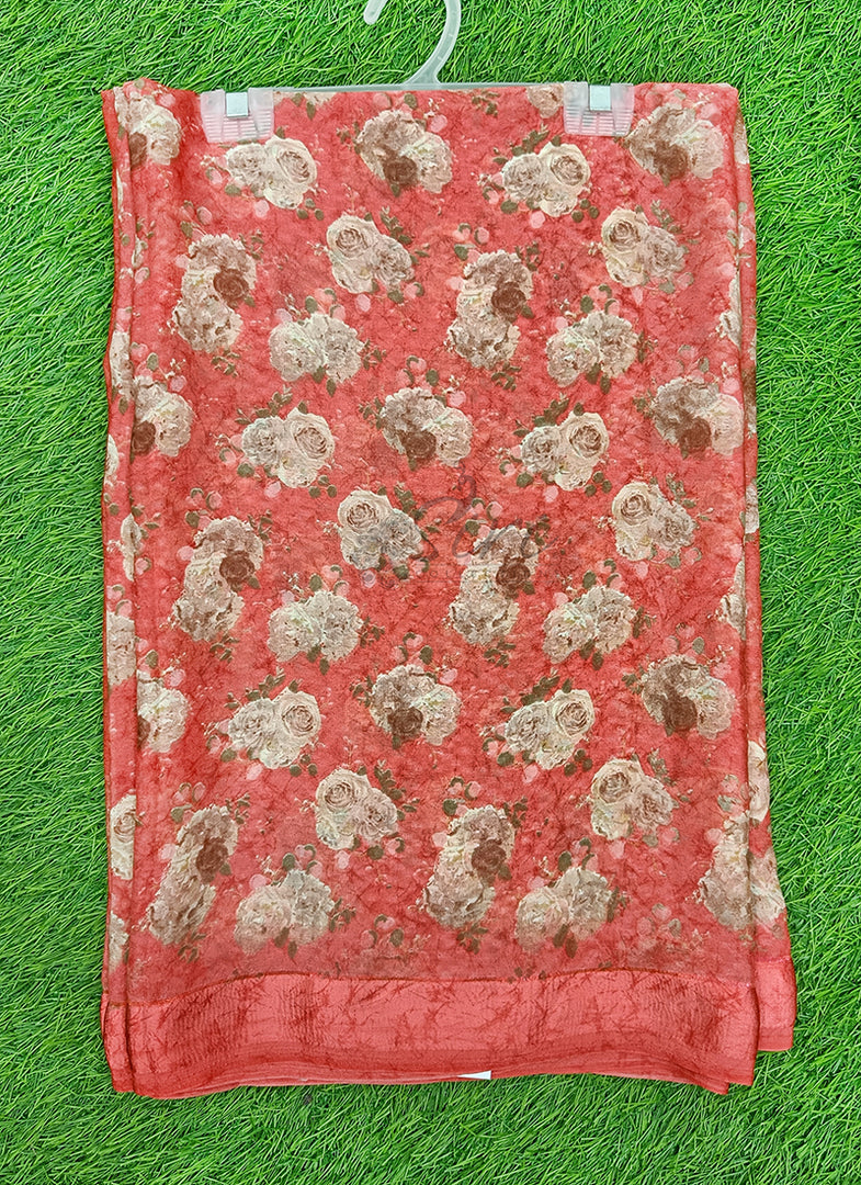 Beautiful Georgette Saree in Self Design