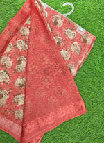 Load image into Gallery viewer, Beautiful Georgette Saree in Self Design