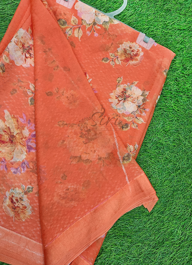 Beautiful Georgette Saree in Self Design