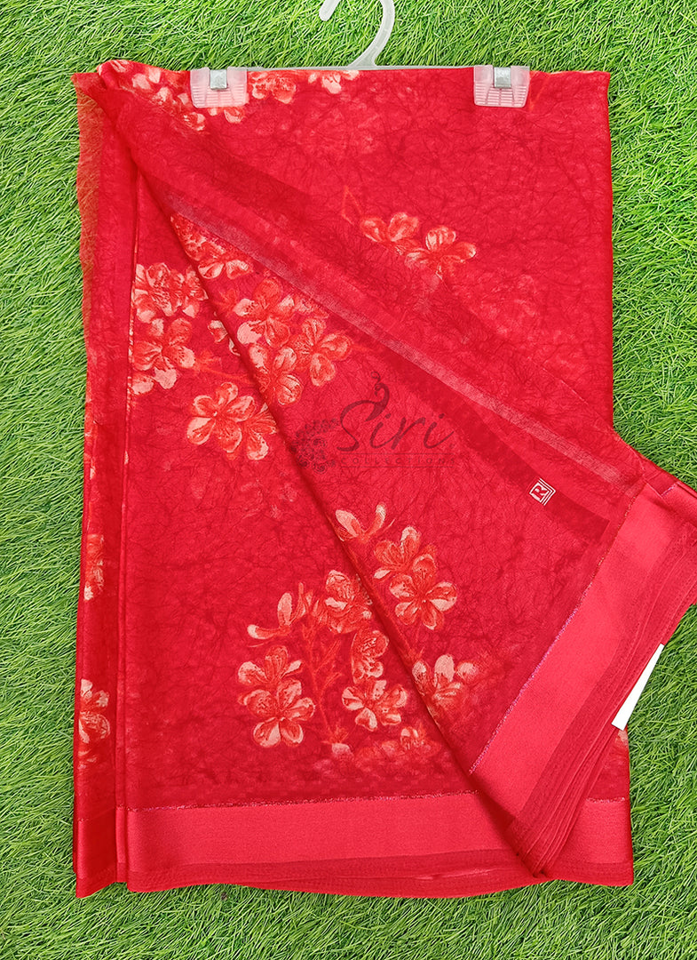 Beautiful Georgette Saree in Self Design