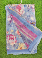 Load image into Gallery viewer, Lovely Digital Print Georgette Saree