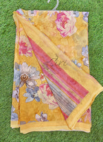 Load image into Gallery viewer, Lovely Digital Print Georgette Saree