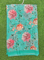 Load image into Gallery viewer, Lovely Digital Print Georgette Saree