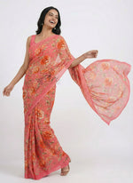 Load image into Gallery viewer, Lovely Digital Print Georgette Saree