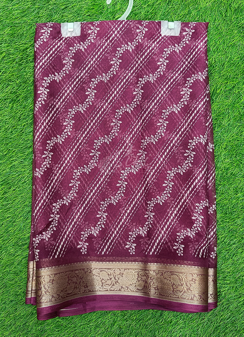 Lovely Printed Georgette Saree