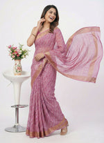 Load image into Gallery viewer, Lovely Printed Georgette Saree