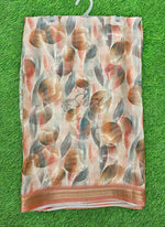 Load image into Gallery viewer, Lovely Digital Print Moss Georgette Saree
