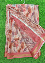 Load image into Gallery viewer, Lovely Digital Print Moss Georgette Saree