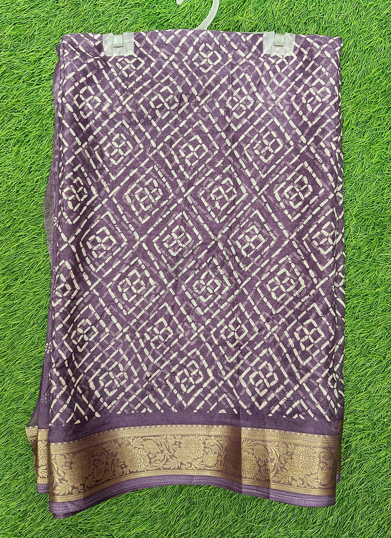 Lovely Printed Georgette Saree