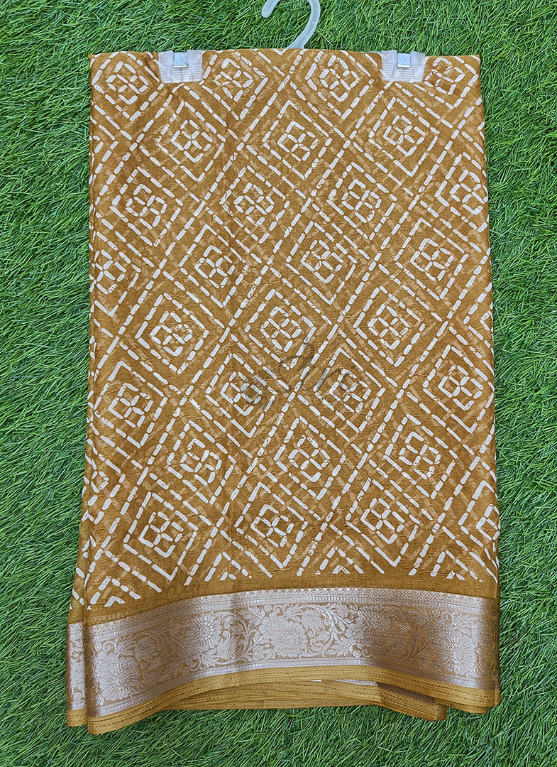 Lovely Printed Georgette Saree