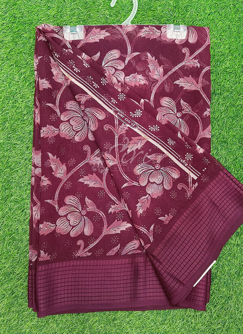 Beautiful Printed Georgette Saree