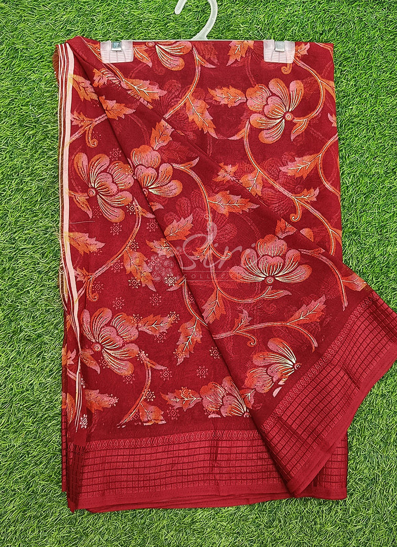 Beautiful Printed Georgette Saree