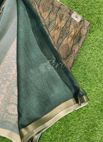 Load image into Gallery viewer, Beautiful Digital Print Moss Georgette Saree