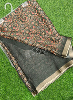 Load image into Gallery viewer, Beautiful Digital Print Moss Georgette Saree