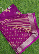 Load image into Gallery viewer, Latest Printed Kalki Georgette Saree with Blouse