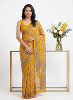 Load image into Gallery viewer, Latest Beautiful Premium Digital Print Floral Georgette Saree