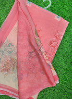 Load image into Gallery viewer, Latest Beautiful Digital Print Floral Georgette Saree
