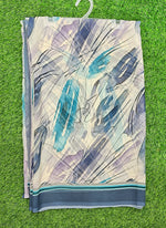 Load image into Gallery viewer, Latest Beautiful Digital Print Floral Georgette Saree