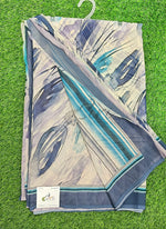 Load image into Gallery viewer, Latest Beautiful Digital Print Floral Georgette Saree