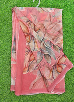Load image into Gallery viewer, Latest Beautiful Digital Print Floral Georgette Saree