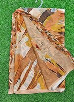 Load image into Gallery viewer, Latest Trendy Digital Print Floral Georgette Saree
