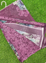 Load image into Gallery viewer, Latest Premium Digital Print Floral Georgette Saree with Blouse