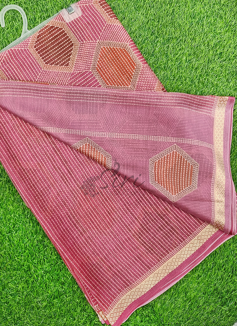 Siri Collections Premium Digital Print Georgette Saree with Blouse