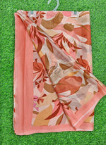 Load image into Gallery viewer, Latest Beautiful Digital Print Crepe Georgette Saree