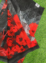 Load image into Gallery viewer, Trendy Beautiful Digital Print Georgette Saree