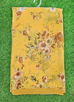 Load image into Gallery viewer, Trendy Floral Digital Print Georgette Saree