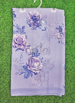 Load image into Gallery viewer, Trendy Floral Digital Print Georgette Saree