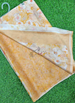 Load image into Gallery viewer, Latest Beautiful Digital Print Crepe Georgette Saree