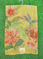Load image into Gallery viewer, Latest Beautiful Digital Print Floral Georgette Saree