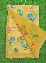 Load image into Gallery viewer, Latest Beautiful Digital Print Floral Georgette Saree