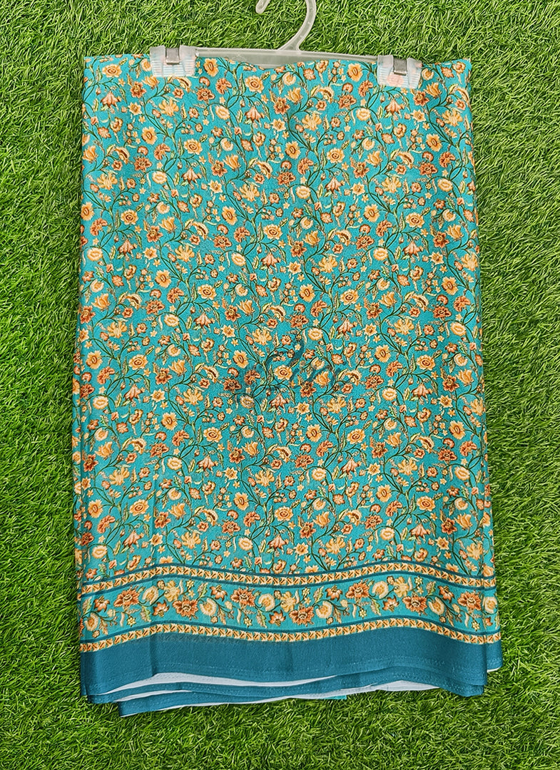Latest Beautiful Premium Digital Print Crepe Georgette Saree