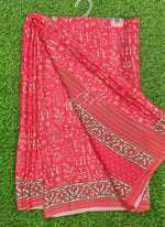 Load image into Gallery viewer, Latest Beautiful Premium Digital Print Crepe Georgette Saree