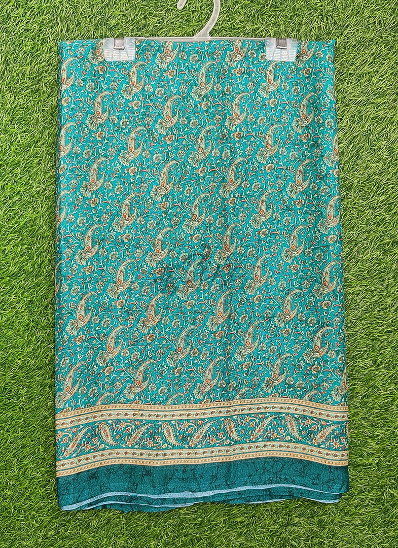 Latest Beautiful Premium Digital Print Crepe Georgette Saree