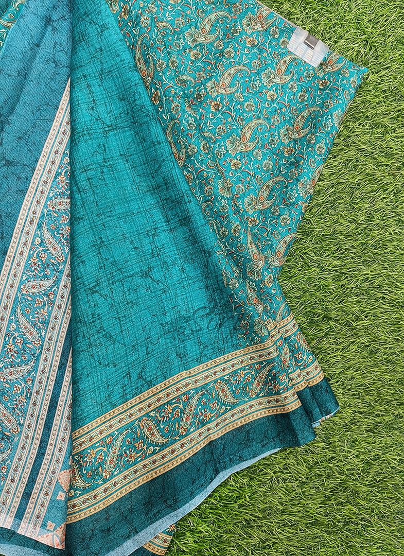 Latest Beautiful Premium Digital Print Crepe Georgette Saree