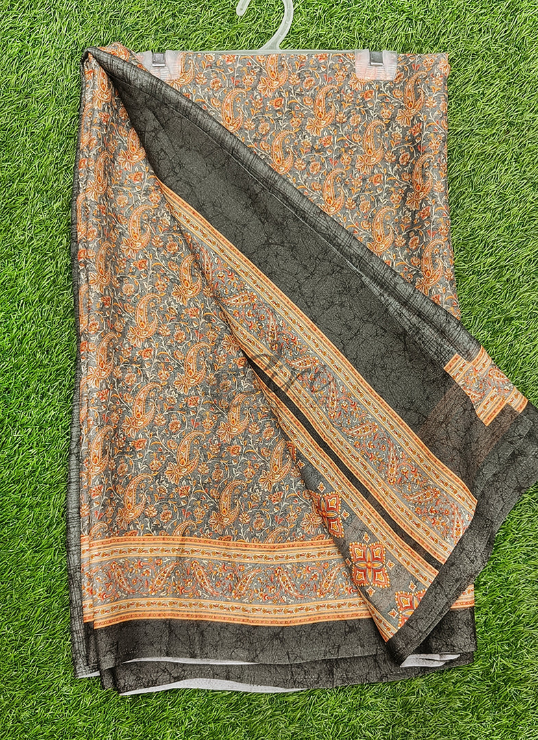 Latest Beautiful Premium Digital Print Crepe Georgette Saree
