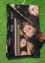 Load image into Gallery viewer, Latest Beautiful Digital Print Floral Georgette Saree