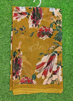 Load image into Gallery viewer, Latest Beautiful Digital Print Floral Georgette Saree