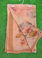 Load image into Gallery viewer, Latest Beautiful Digital Print Floral Georgette Saree