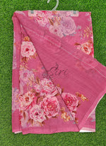 Load image into Gallery viewer, Lovely Premium Digital Print Floral Georgette Saree