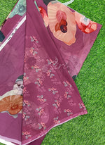 Load image into Gallery viewer, Lovely Soft Digital Print Georgette Saree