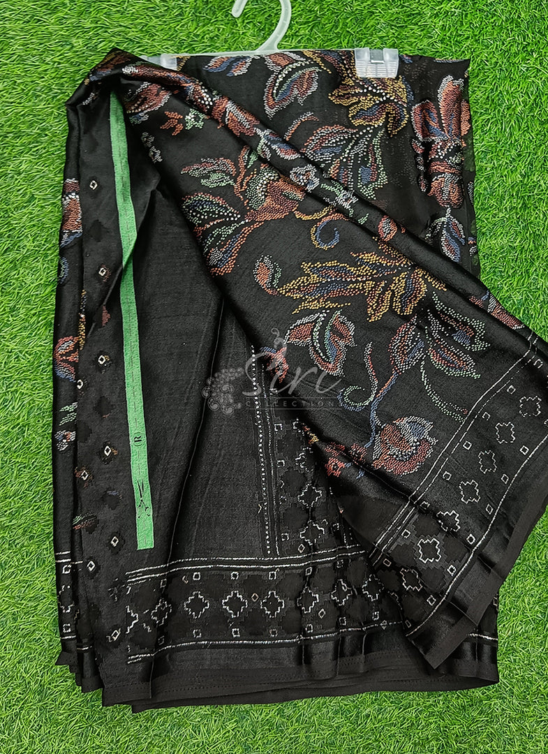 Lovely Printed Brasso Georgette Saree