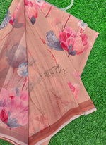 Load image into Gallery viewer, Siri Collections Beautiful Digital Print Floral Georgette Saree
